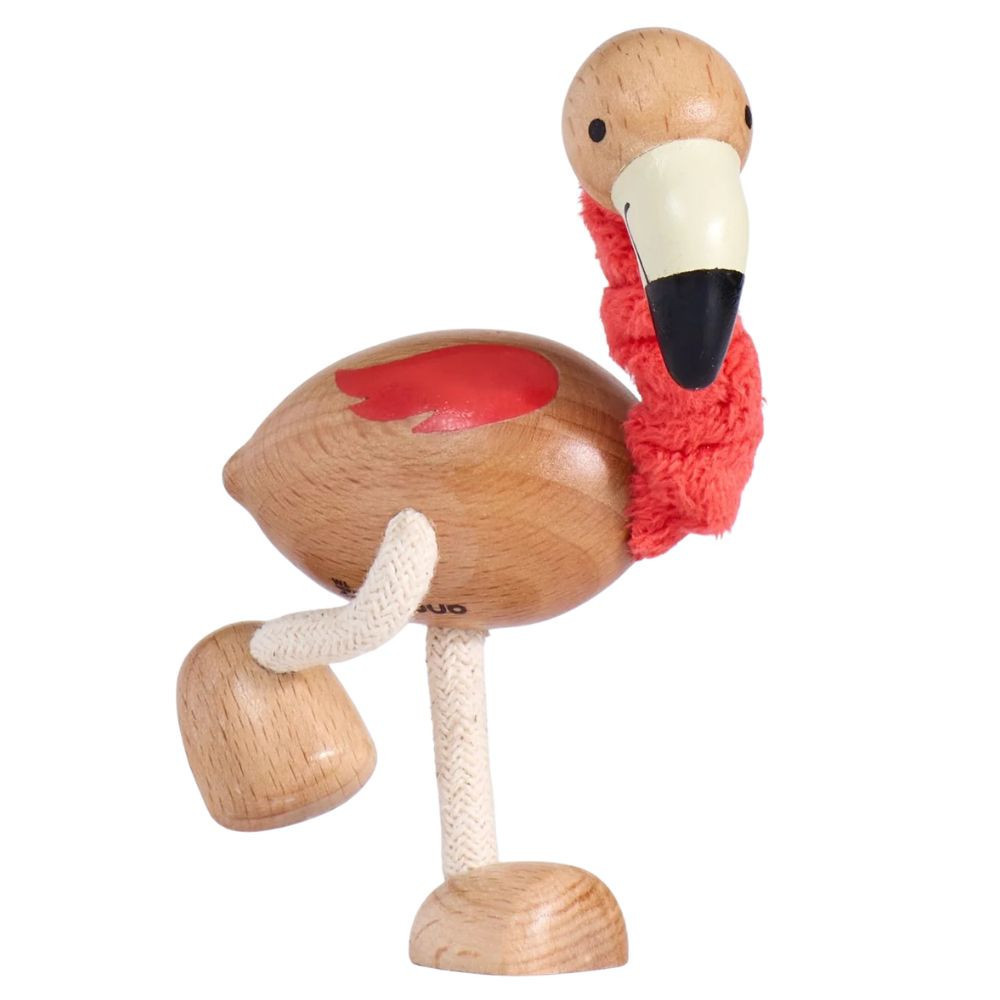 Anamalz Flamingo wooden toy