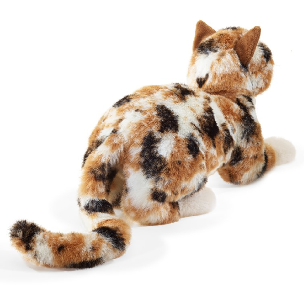 Folkmanis Calico Cat Puppet back view