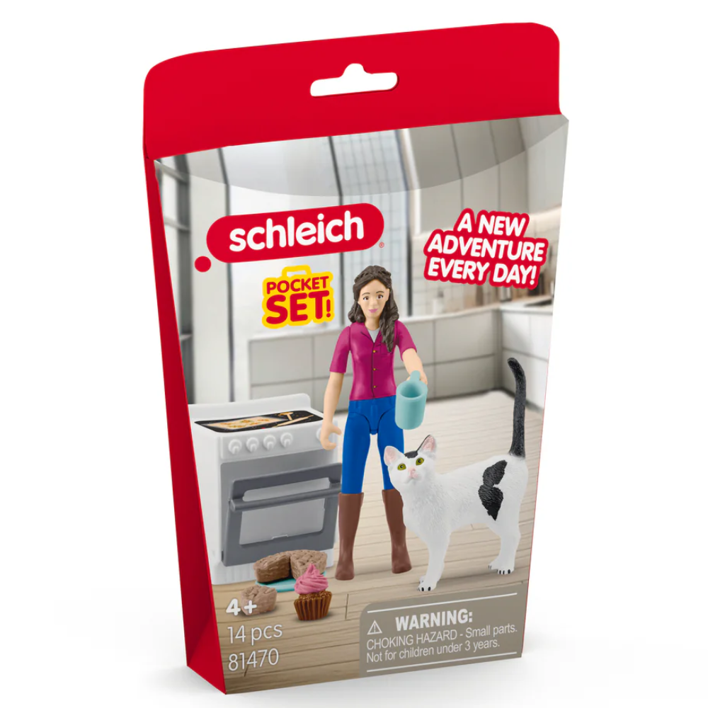 Schleich Pocket Set Baking Afternoon packaging