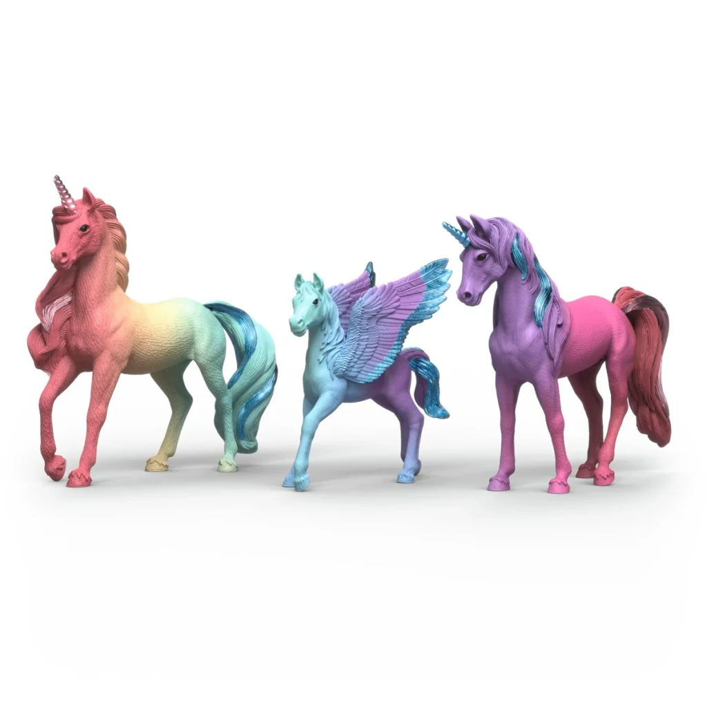 Schleich Rainbow unicorns set exclusive