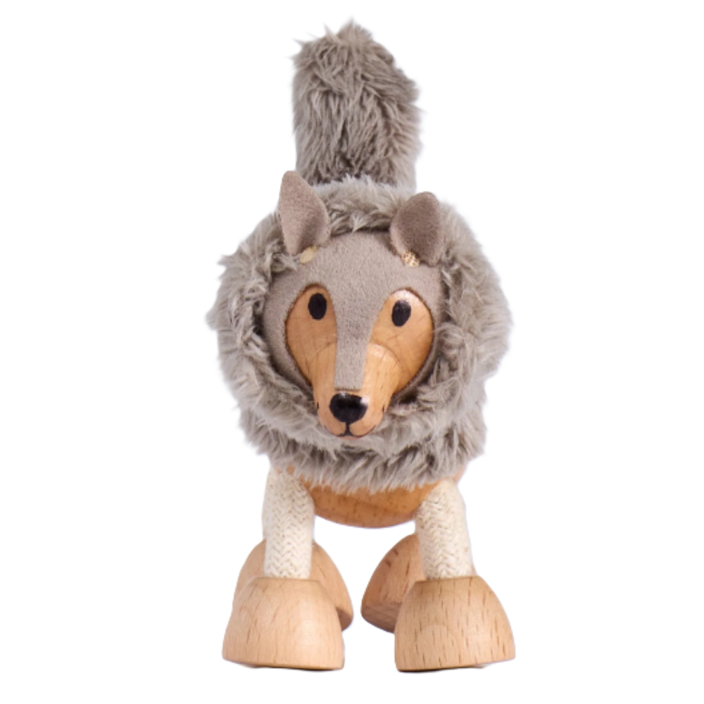 Anamalz Wolf toy front view