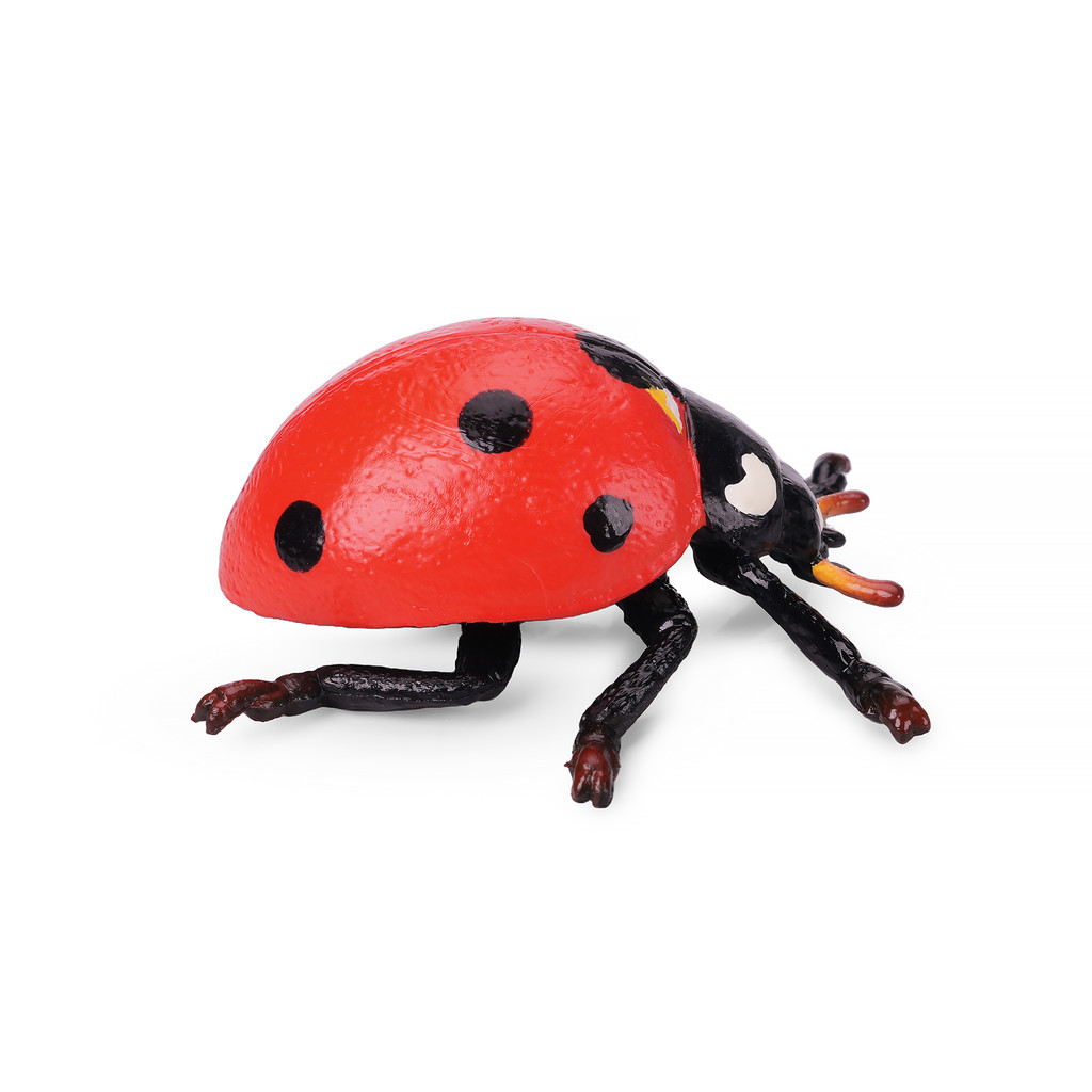 Toymany Seven-Spotted Ladybug toy figurine side view