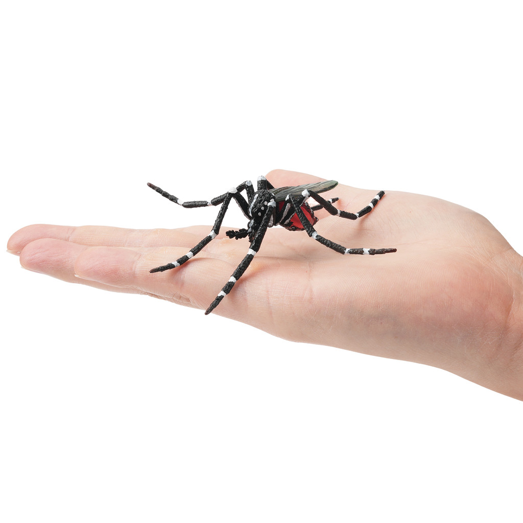 Toymany Asian Tiger Mosquito size in hand
