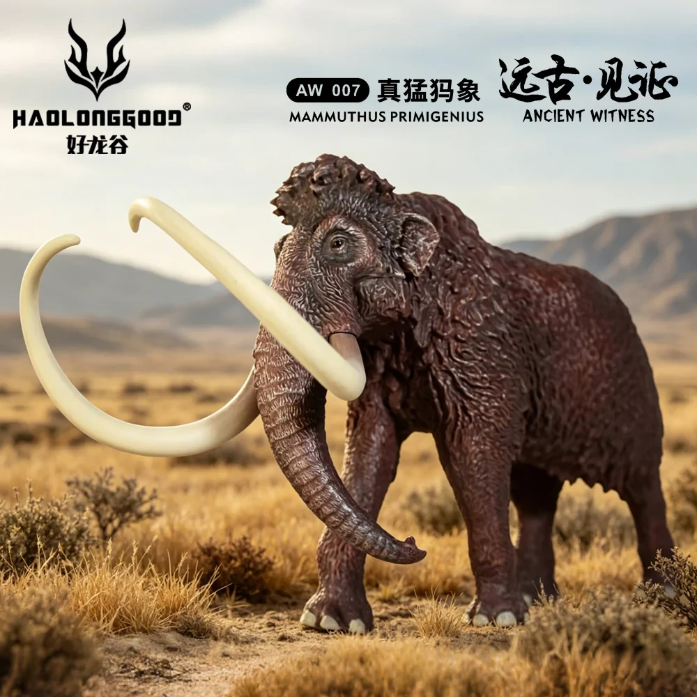 Haolonggood Mammuthus primigenius yellow brown lifestyle