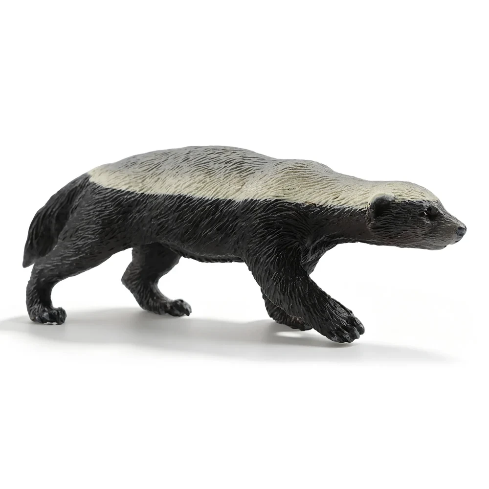 Toymany Honey Badger toy figurine side view