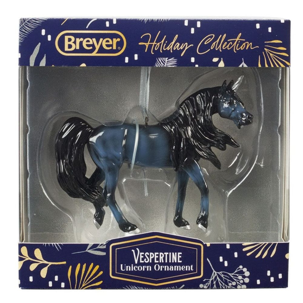 Breyer Unicorn Ornament 2026 Vespertine packaging