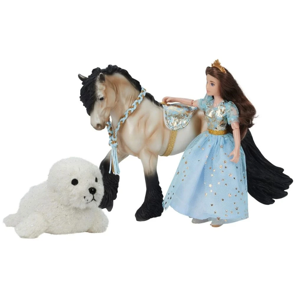 Breyer Traditional 2026 Holiday Play Set - Arctic Princess Adventure