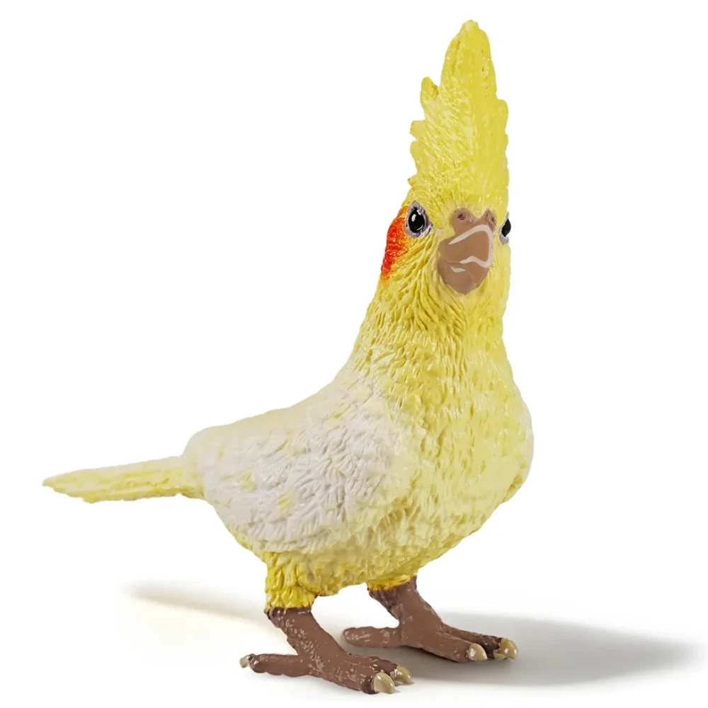Toymany yellow Cockatiel figurine