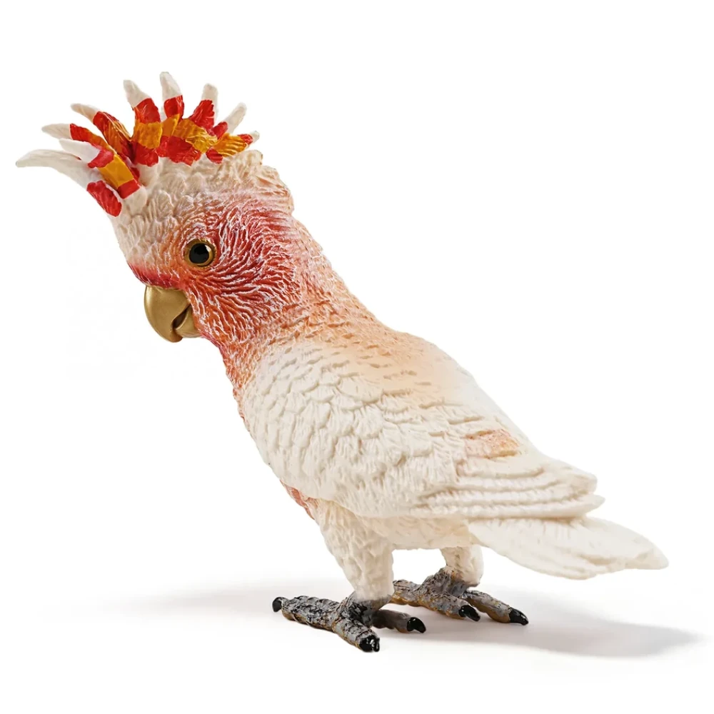 Toymany Major Mitchell Cockatoo toy figurine head