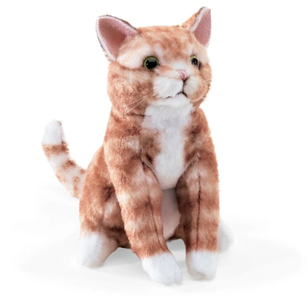 Folkmanis Orange Tabby Cat Puppet