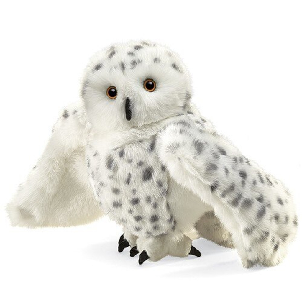 Folkmanis Snowy Owl Hand Puppet