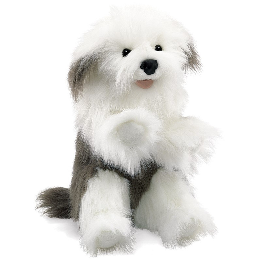 Folkmanis Sheepdog Hand Puppet