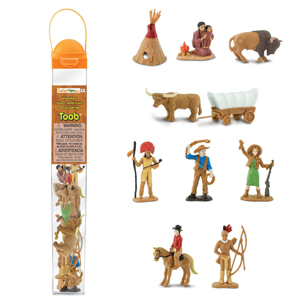 Safari Ltd Wild West Toob figurines