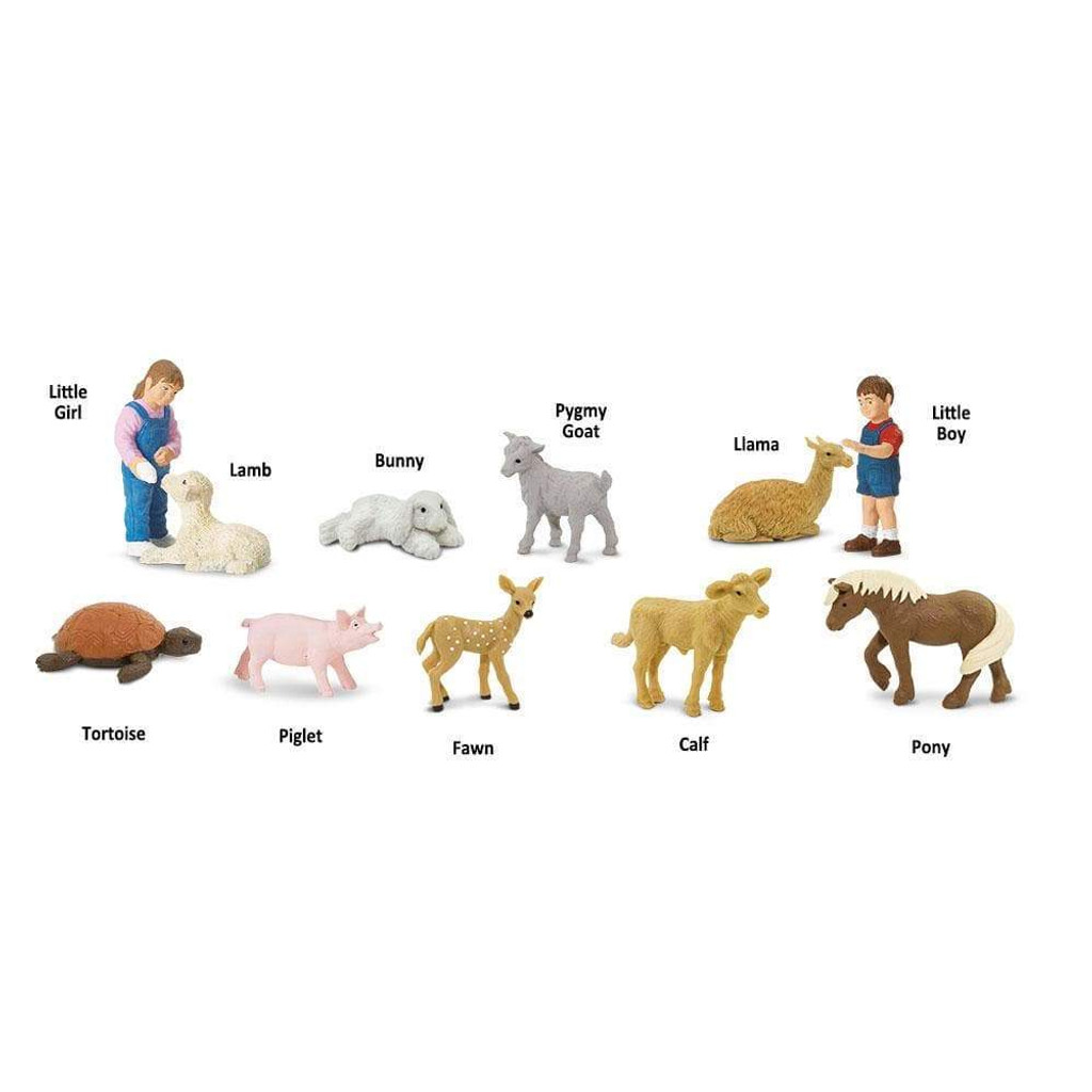 Safari Ltd Petting Zoo toy figurines