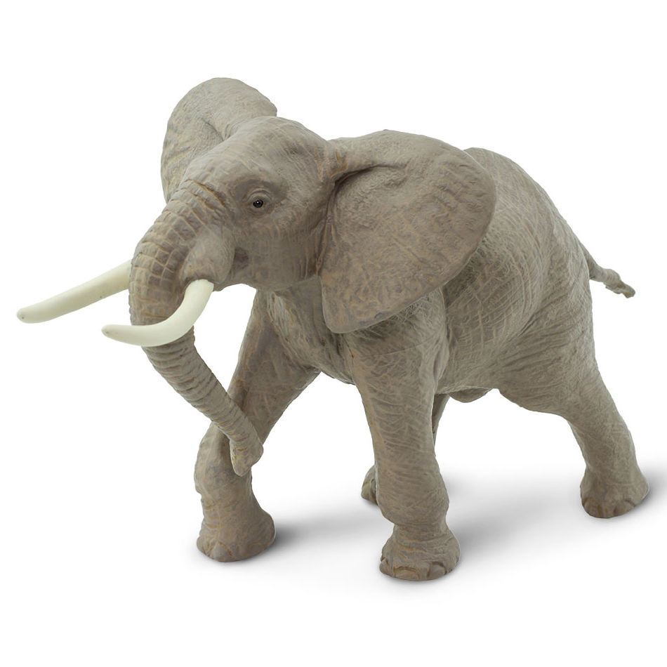 Safari Ltd African Bull Elephant 295629 | Wildlife