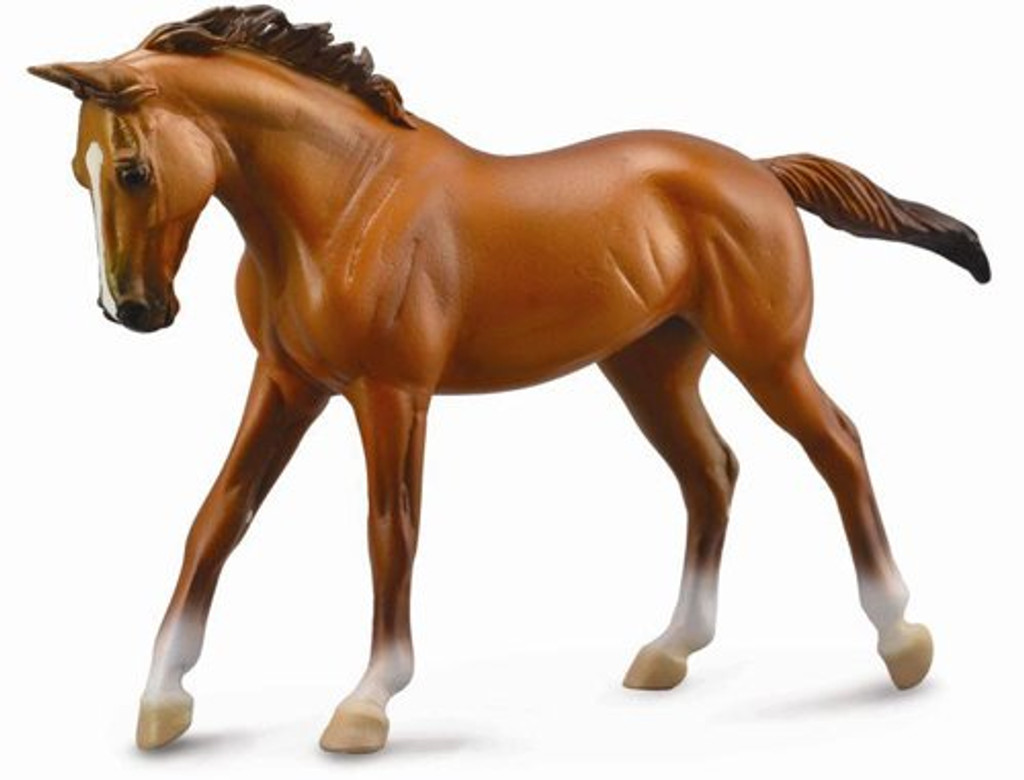 CollectA Thoroughbred Mare Chestnut Deluxe Scale