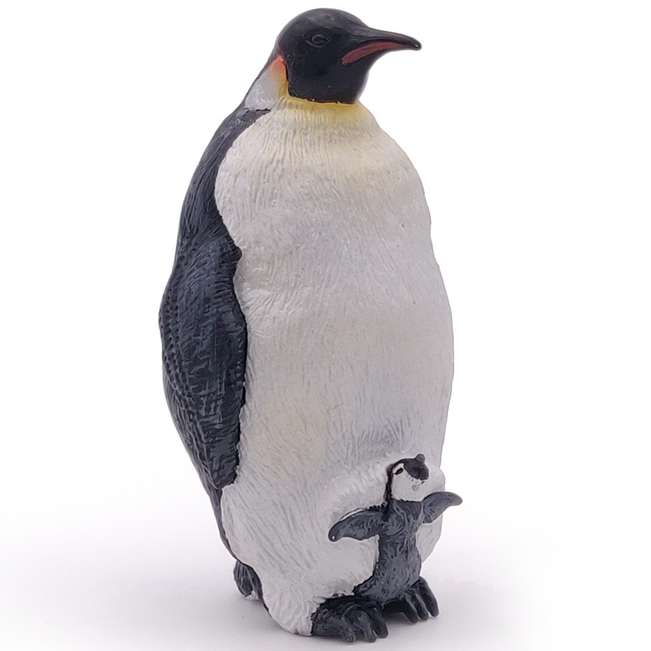 Papo Emperor Penguin with Chick toy figurine