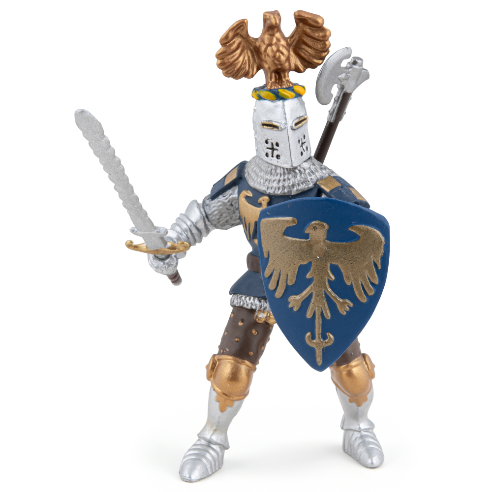Papo Crested Knight Blue
