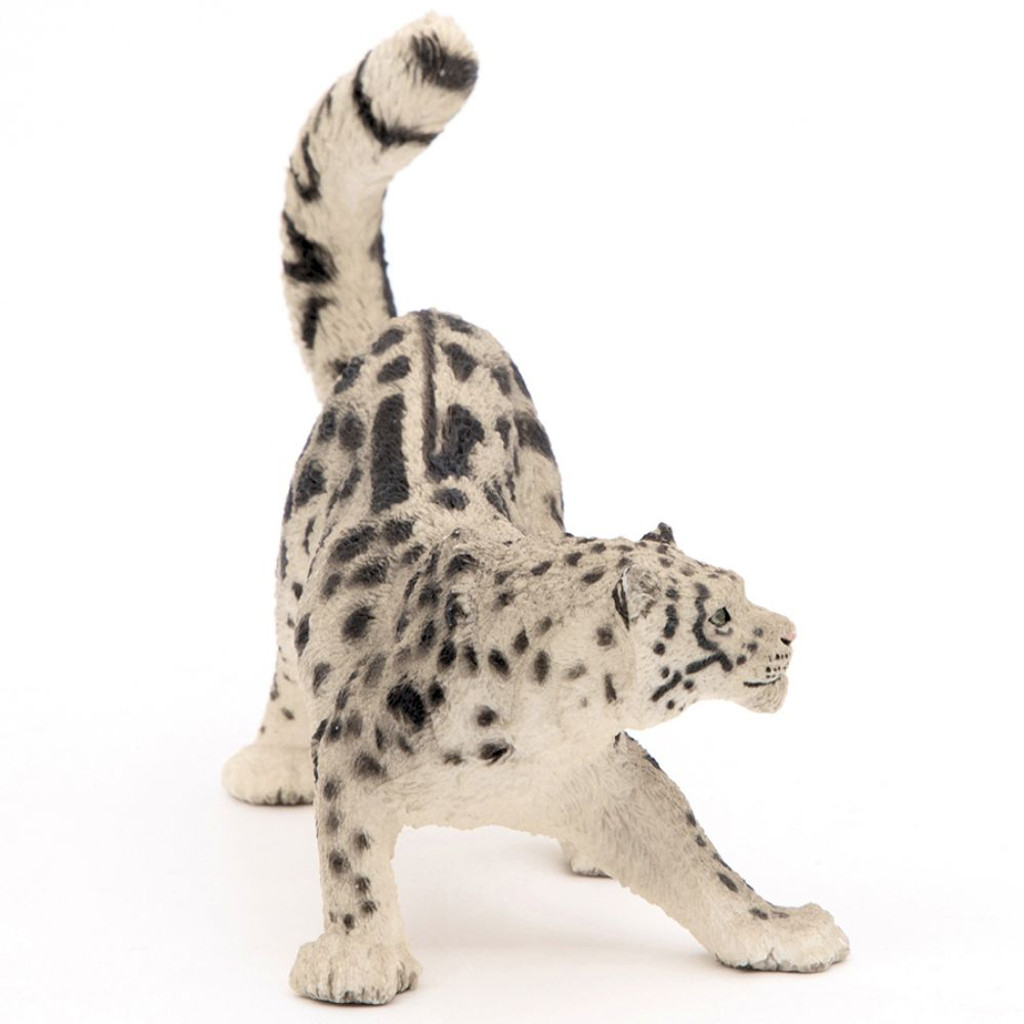 Papo Snow Leopard toy figurine front