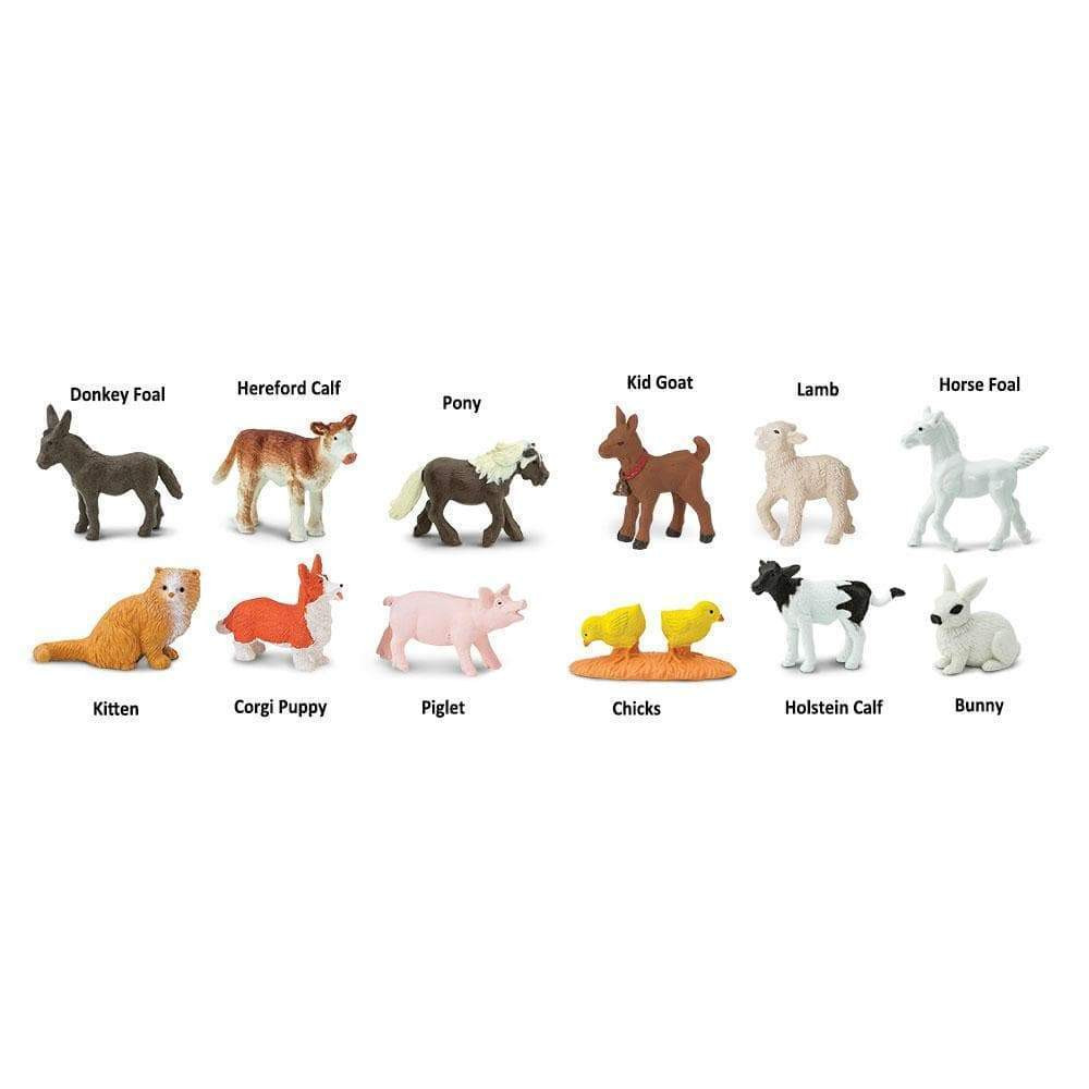 Safari Ltd Farm Baby toy animal figurines