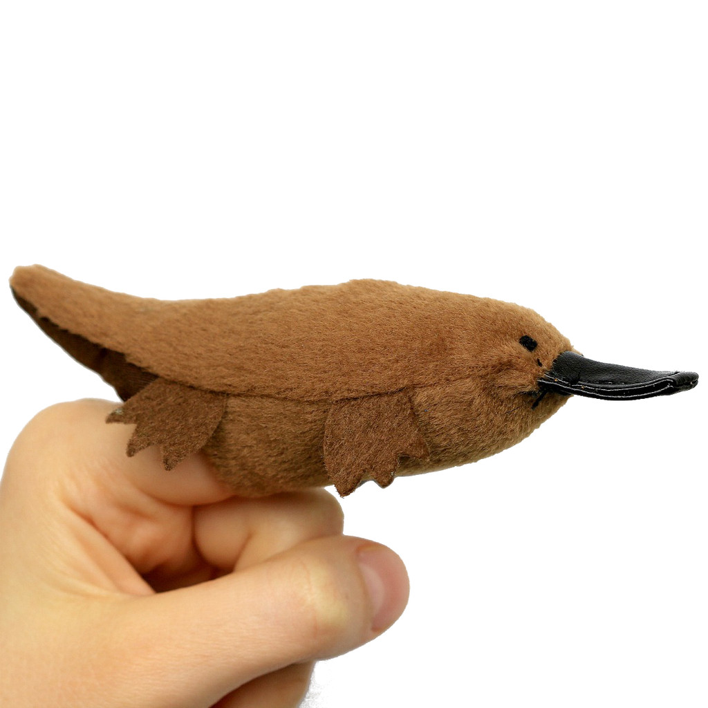 Science and Nature Platypus Finger Puppet