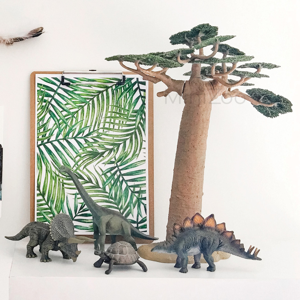 CollectA Baobab Tree with dinosaurs MiniZoo