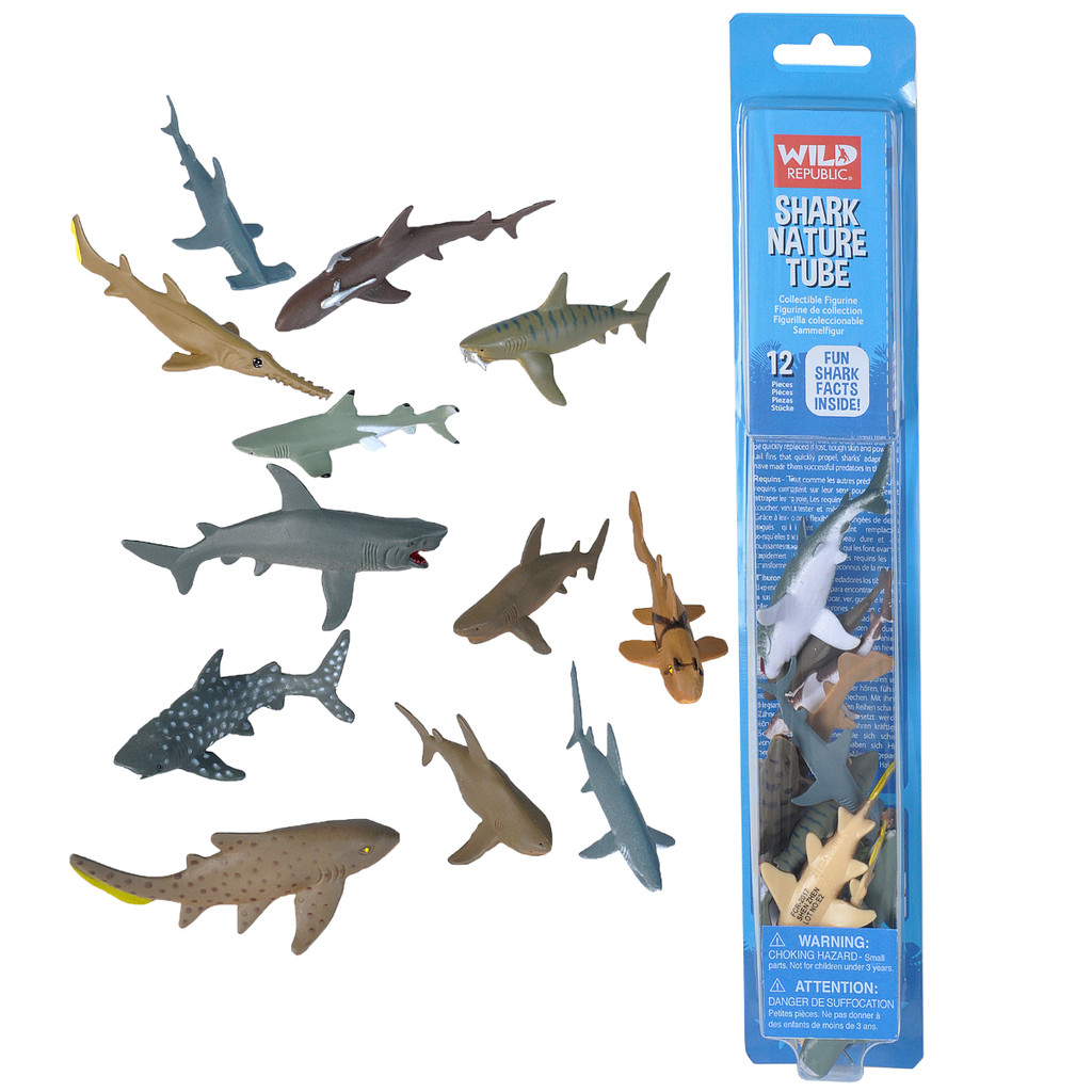 Wild Republic Shark Tube