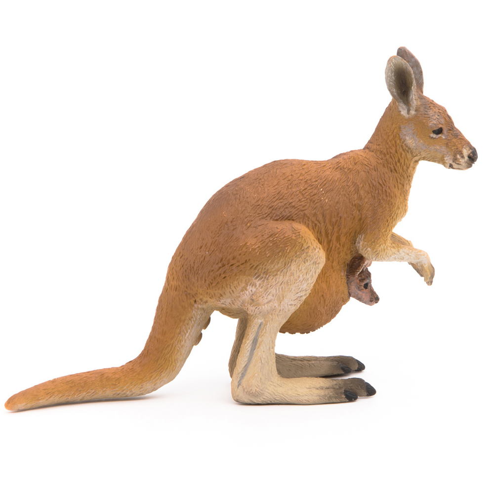 Papo Kangaroo with Joey