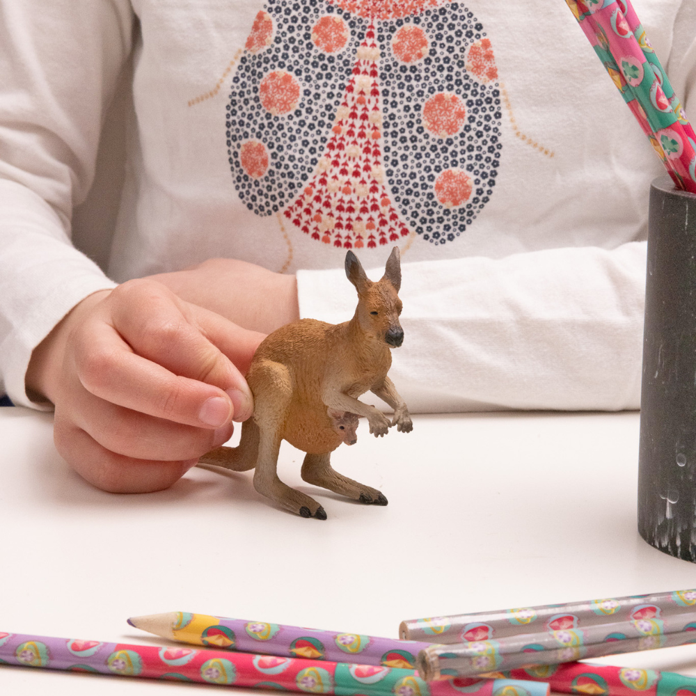 Papo Kangaroo with Joey