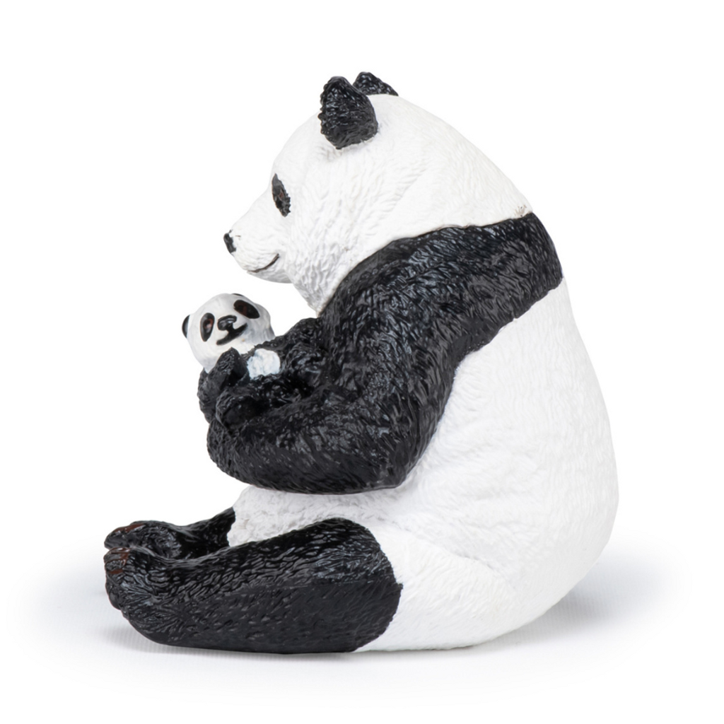 Papo Sitting Panda and Baby