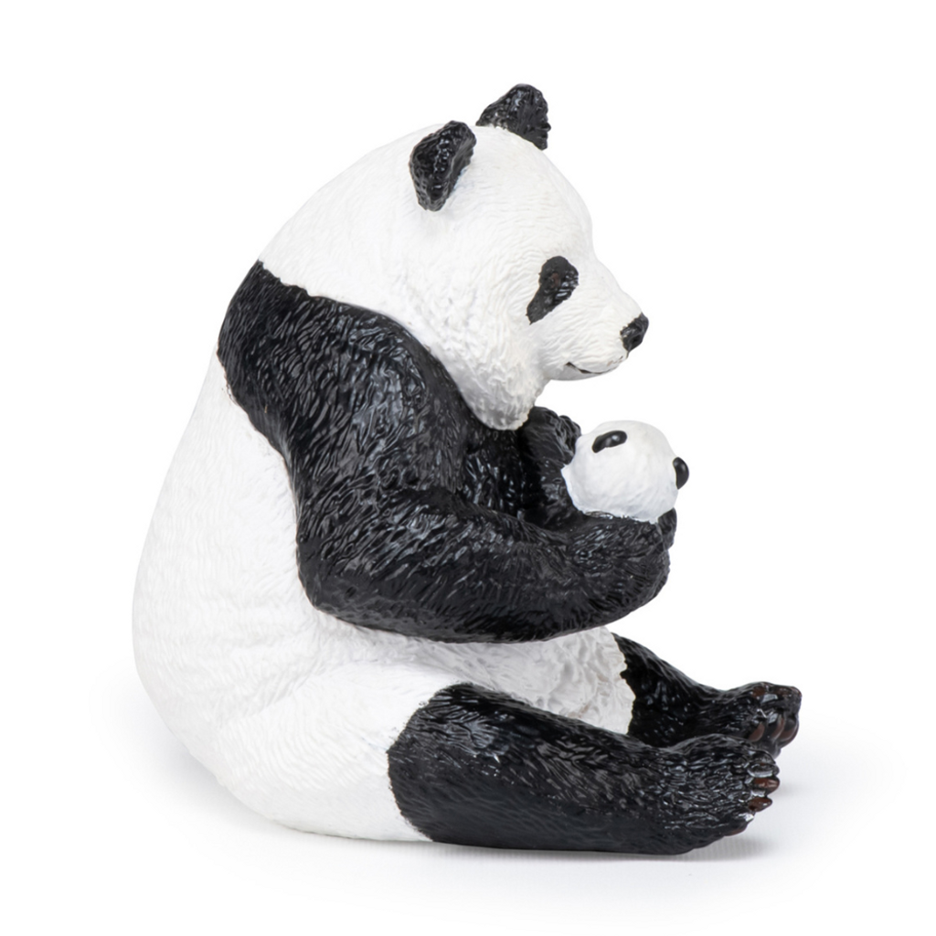 Papo Sitting Panda and Baby