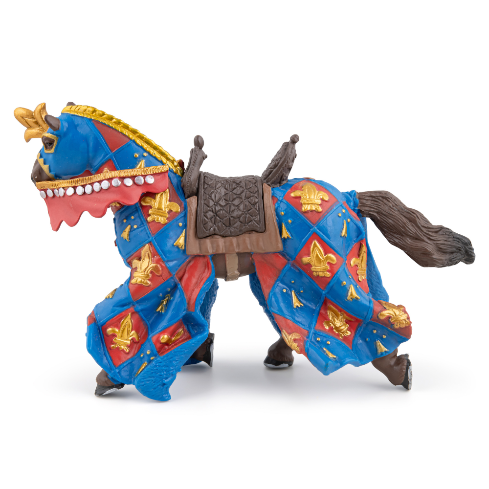 Papo Fleur de Lys Blue Horse