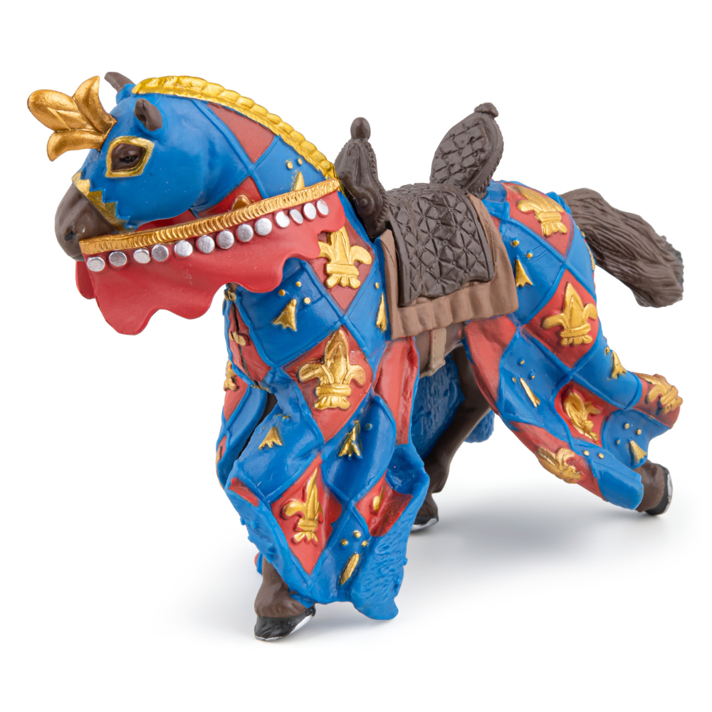Papo Fleur de Lys Blue Horse