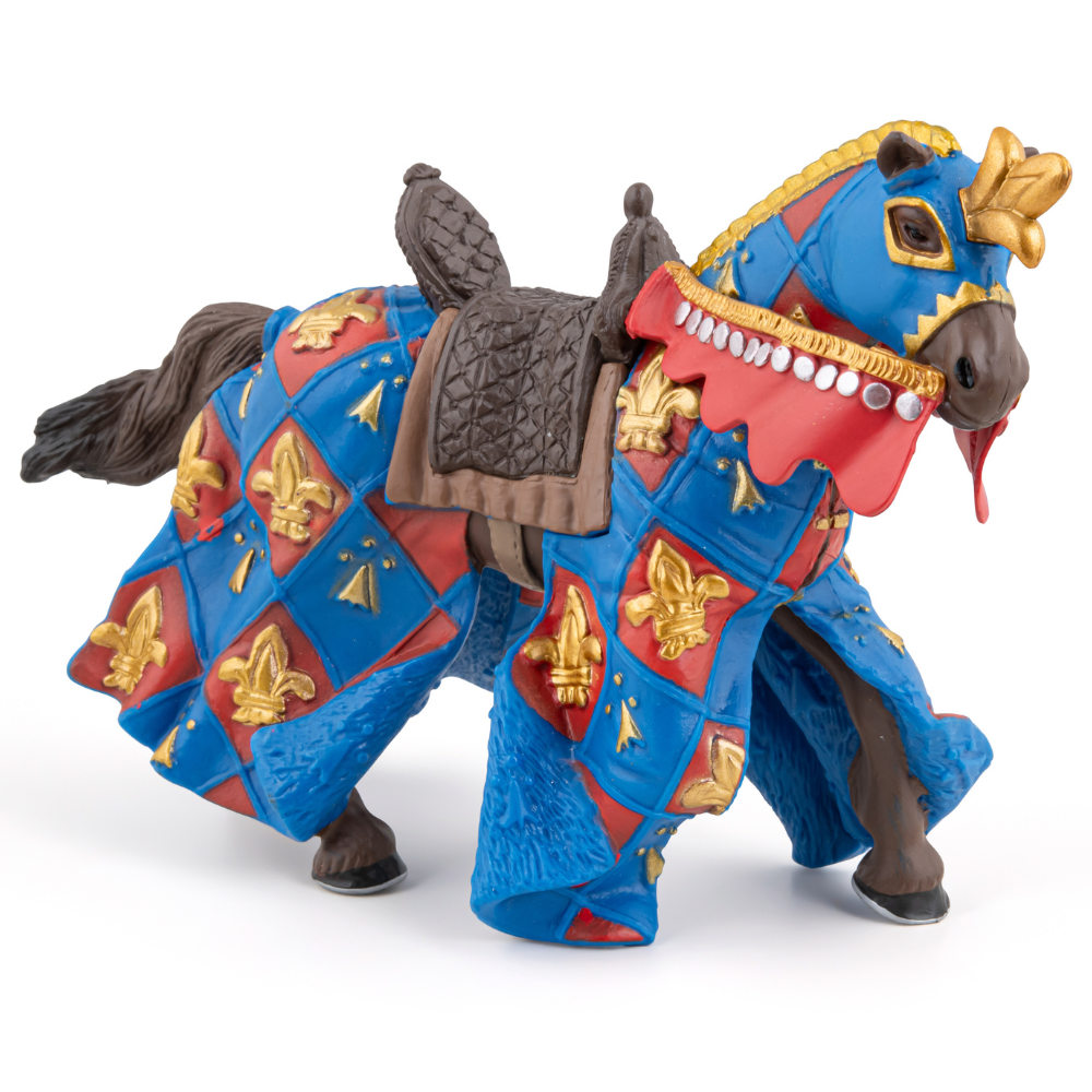 Papo Fleur de Lys Blue Horse