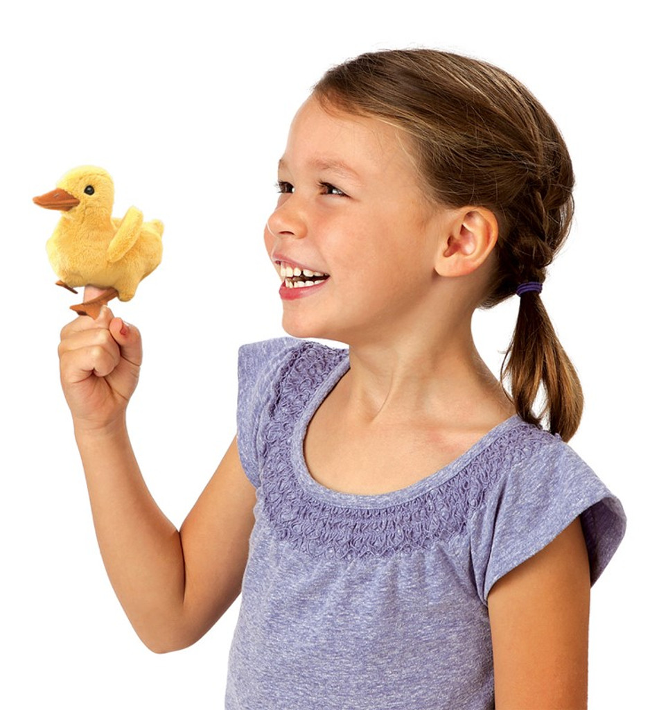 Folkmanis Duckling Finger Puppet