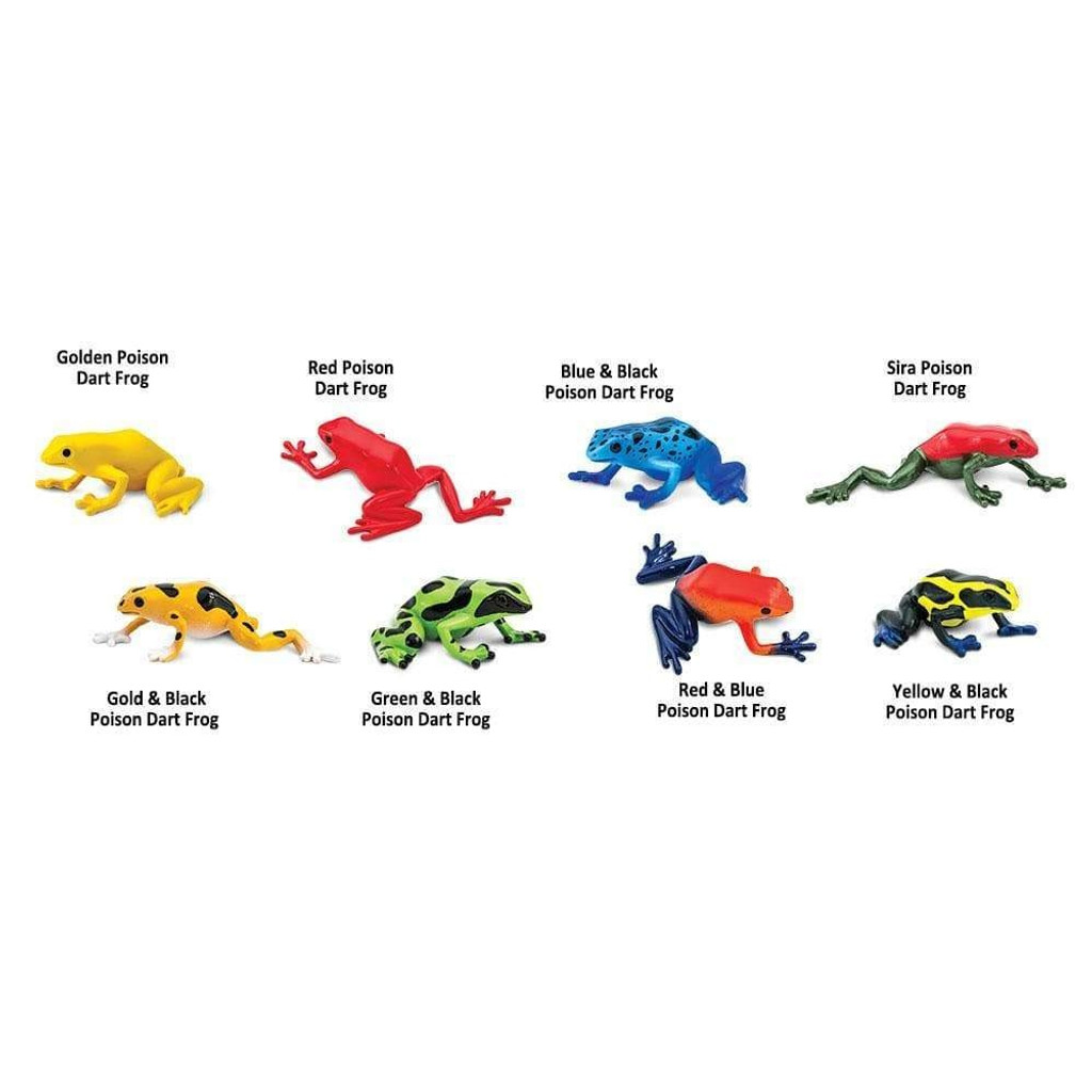 Safari Ltd Poison Dart Frog figurines