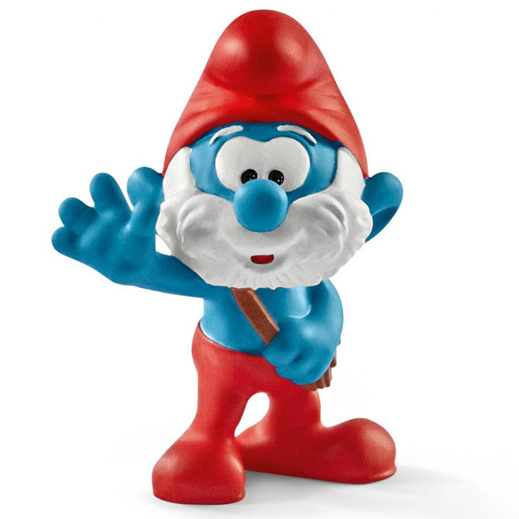 Schleich Smurf House with 2 Figurines