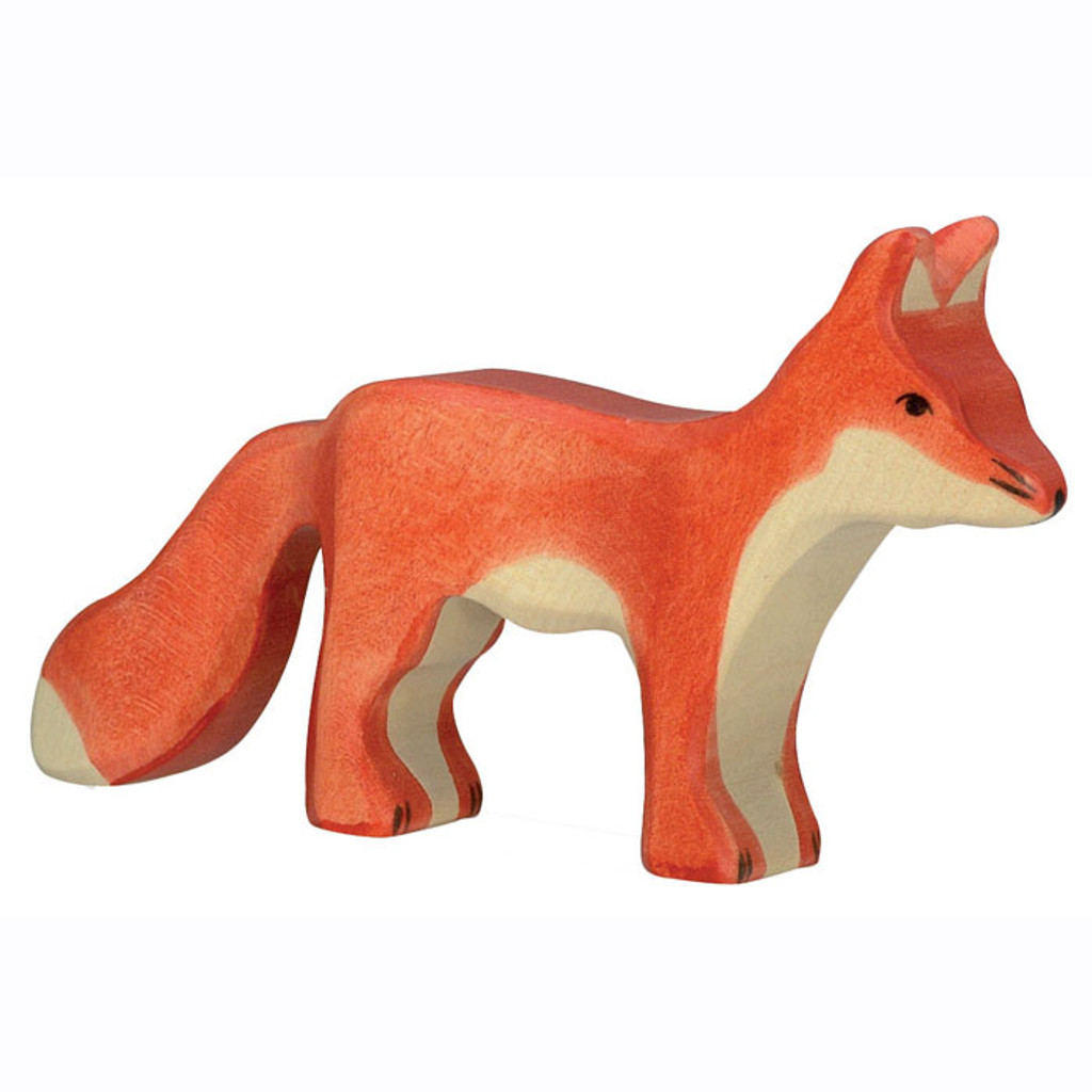 Fox Standing Holztiger