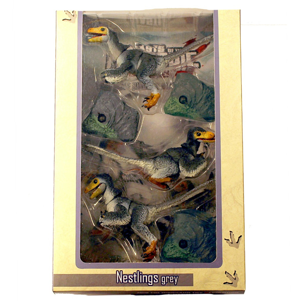 Creative Beast Studio Nestlings 3 Pack Grey 1:6 Scale