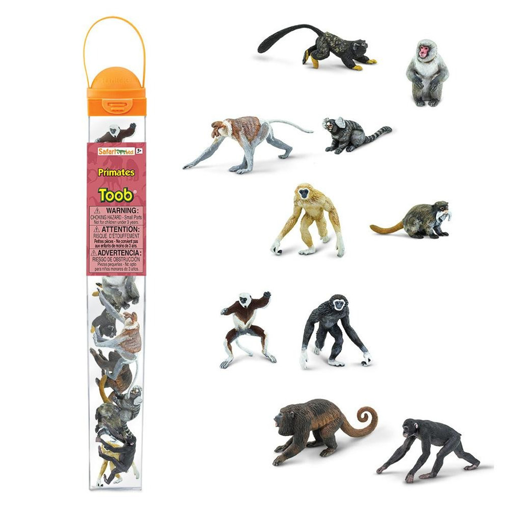 Safari Ltd Primates Toob with inclusions