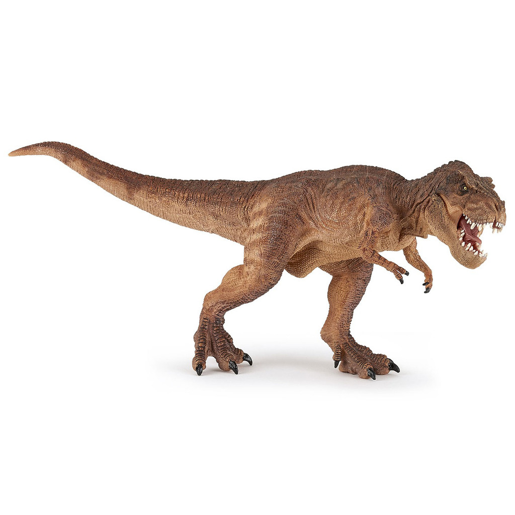 Papo T-Rex Running Brown