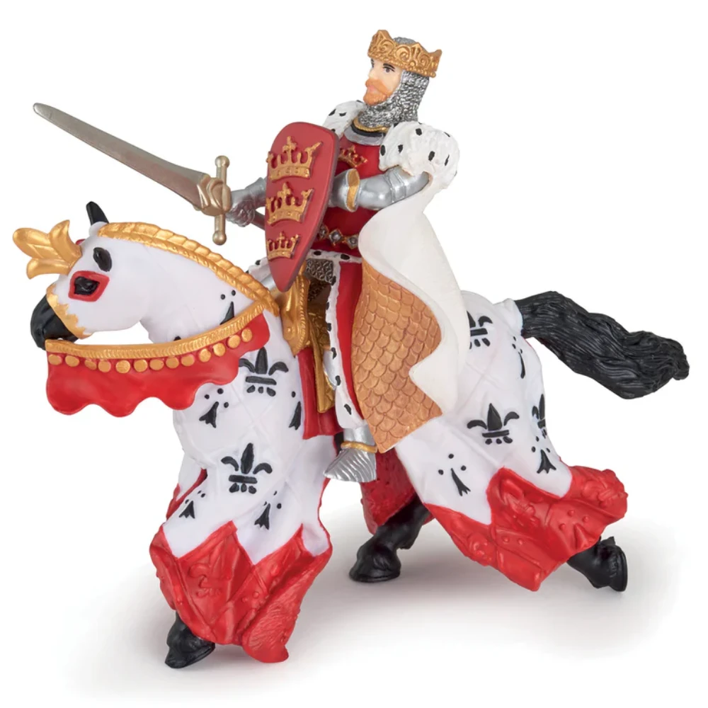 Papo Red King Arthur Horse