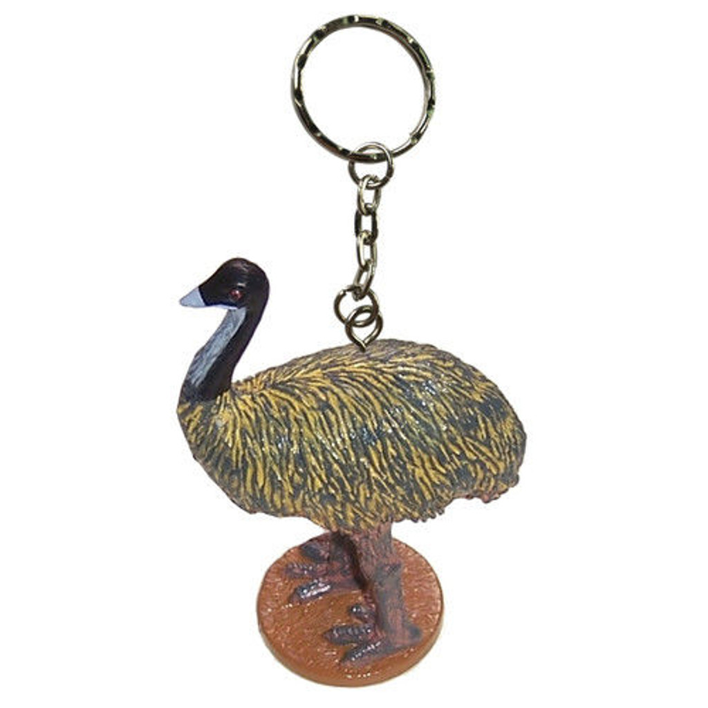 Science and Nature Emu Keychain