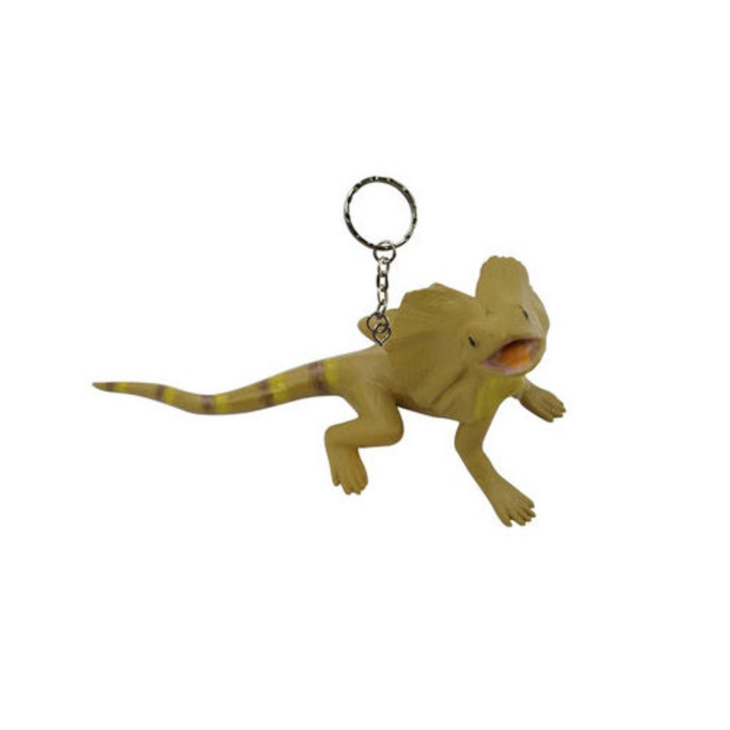 Science and Nature Frilled Lizard Keychain