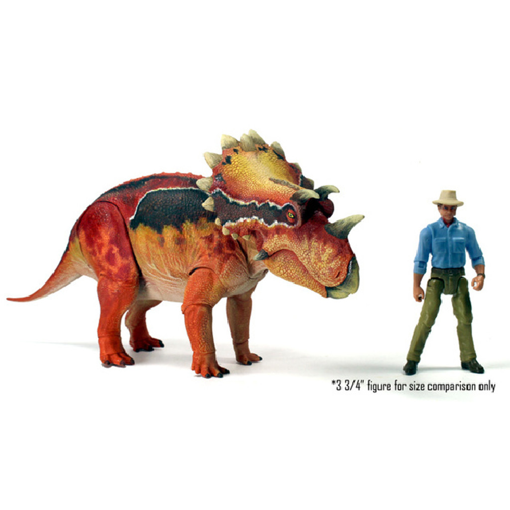 Creative Beasts Regaliceratops size with figure