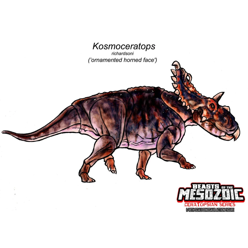 Creative Beast Kosmoceratops Richardsoni 1:18 Scale