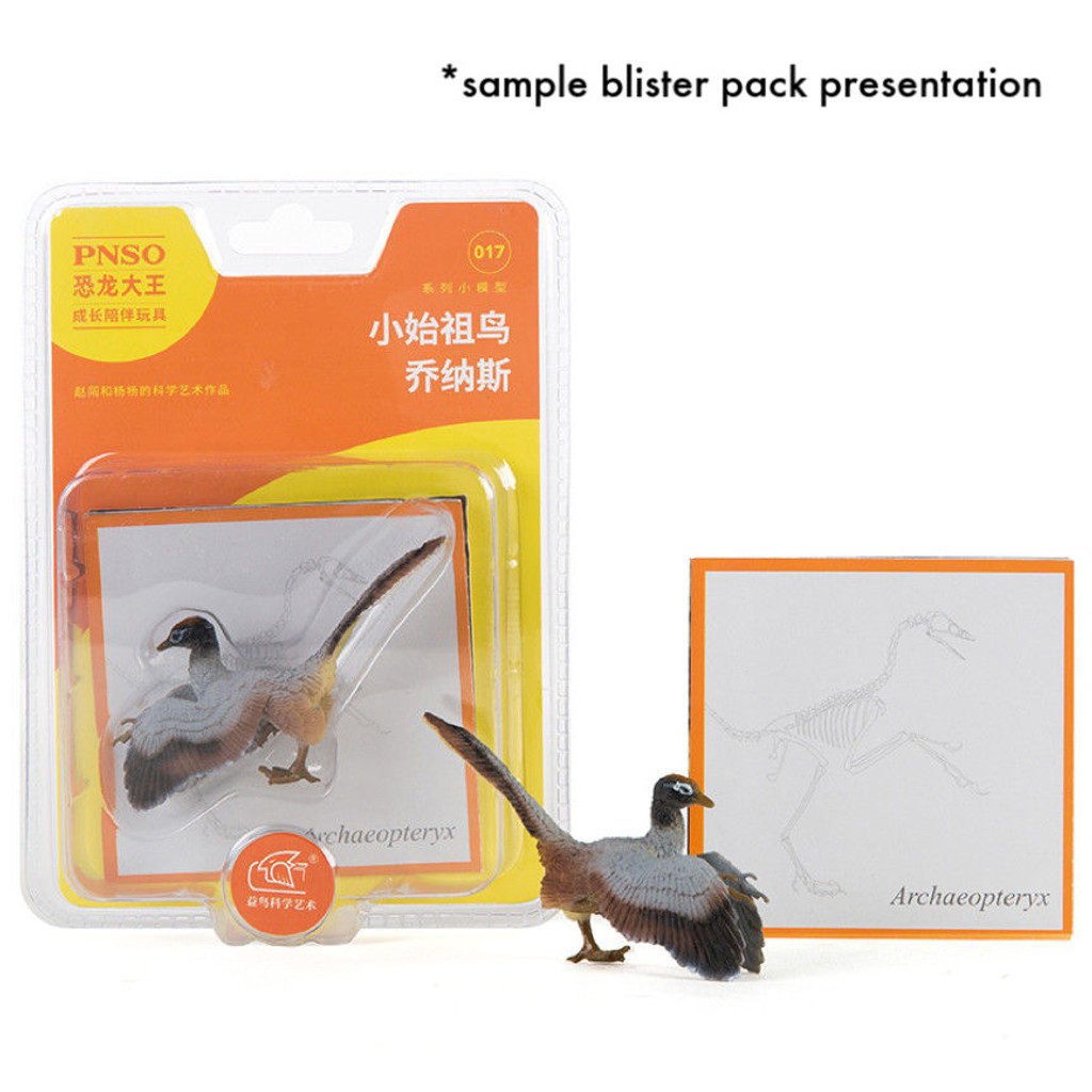 PNSO mini dinosaurs blister pack sample