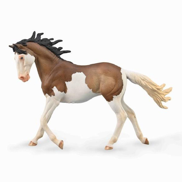 Collecta – Poulain Mustang Baie Rouan – Figurine Réaliste Taille M – Dès 3 Ans