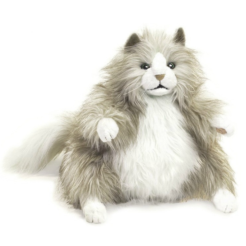 Folkmanis Black Cat Puppet MiniZoo