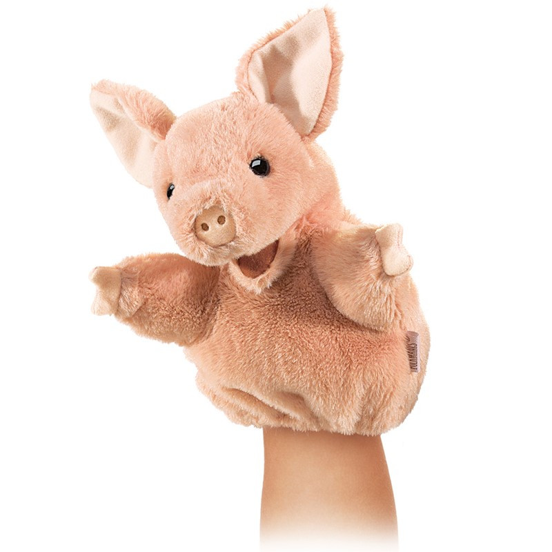 Folkmanis Grunting Pig Hand Puppet main image 1